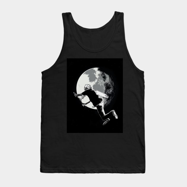 Tailing the Moon - Tail-whip Scooter Stunt Tank Top by Highseller